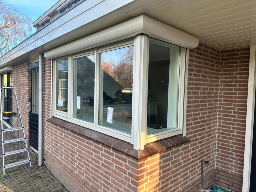 Dubbel glas vervangen voor isoleren